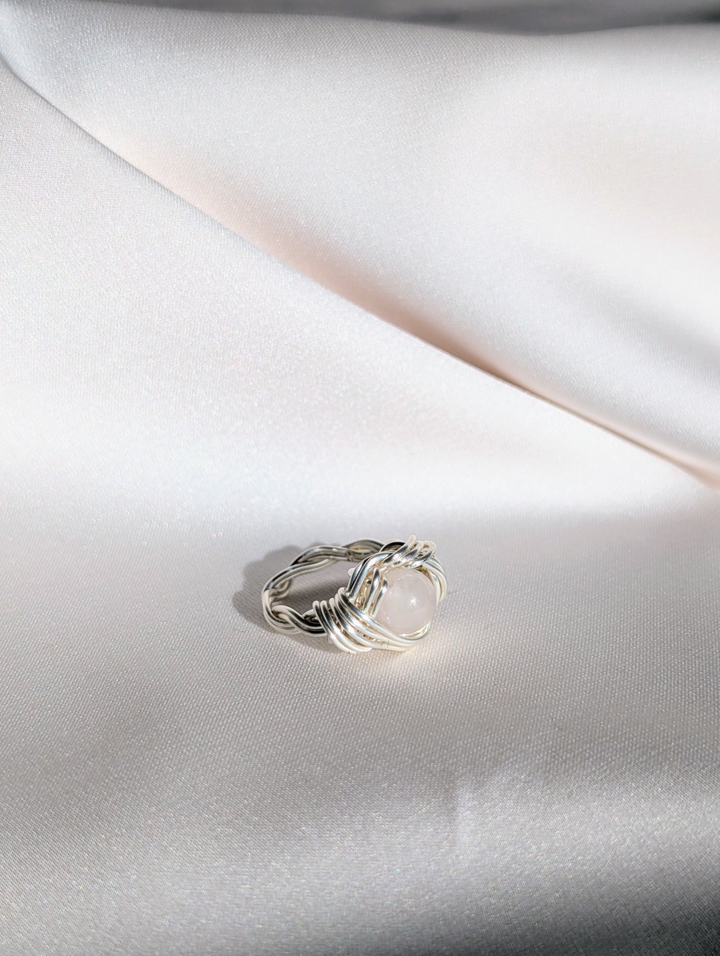 Rose Quartz Ring