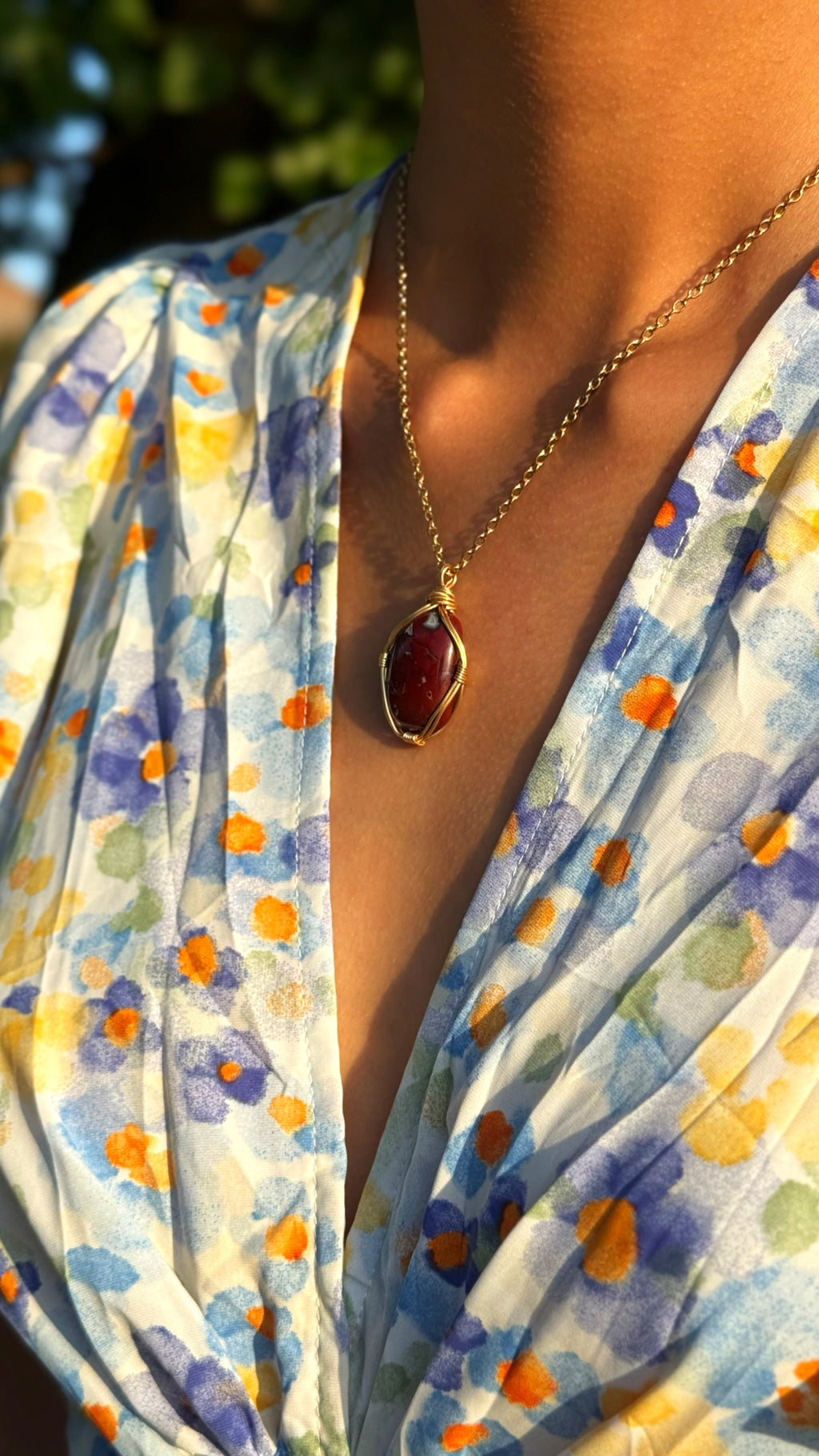 Red Jasper Pendant