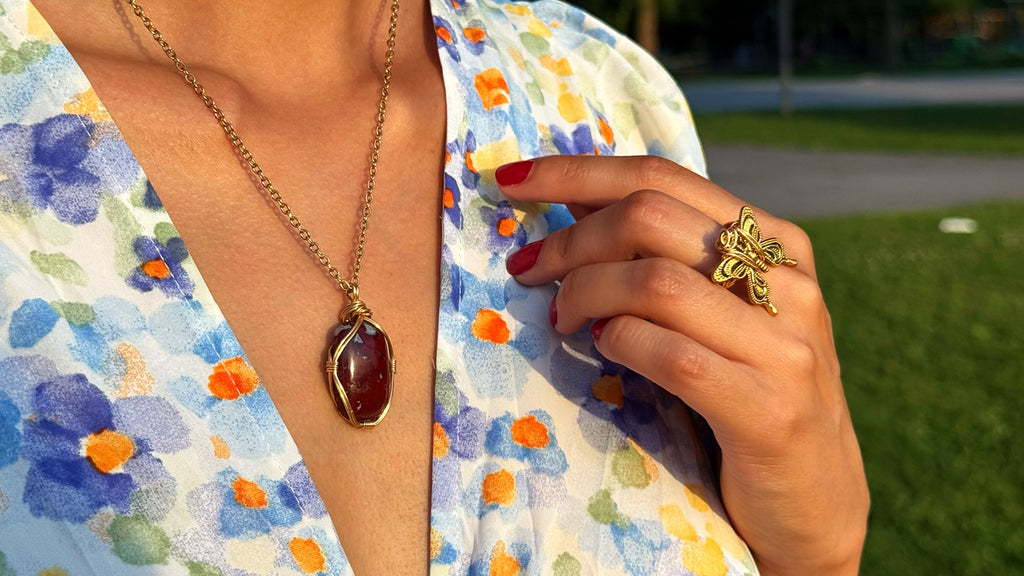 Red Jasper Pendant