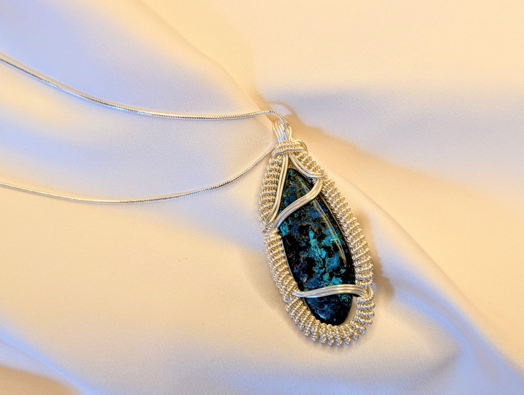 Chrysocolla Pendant