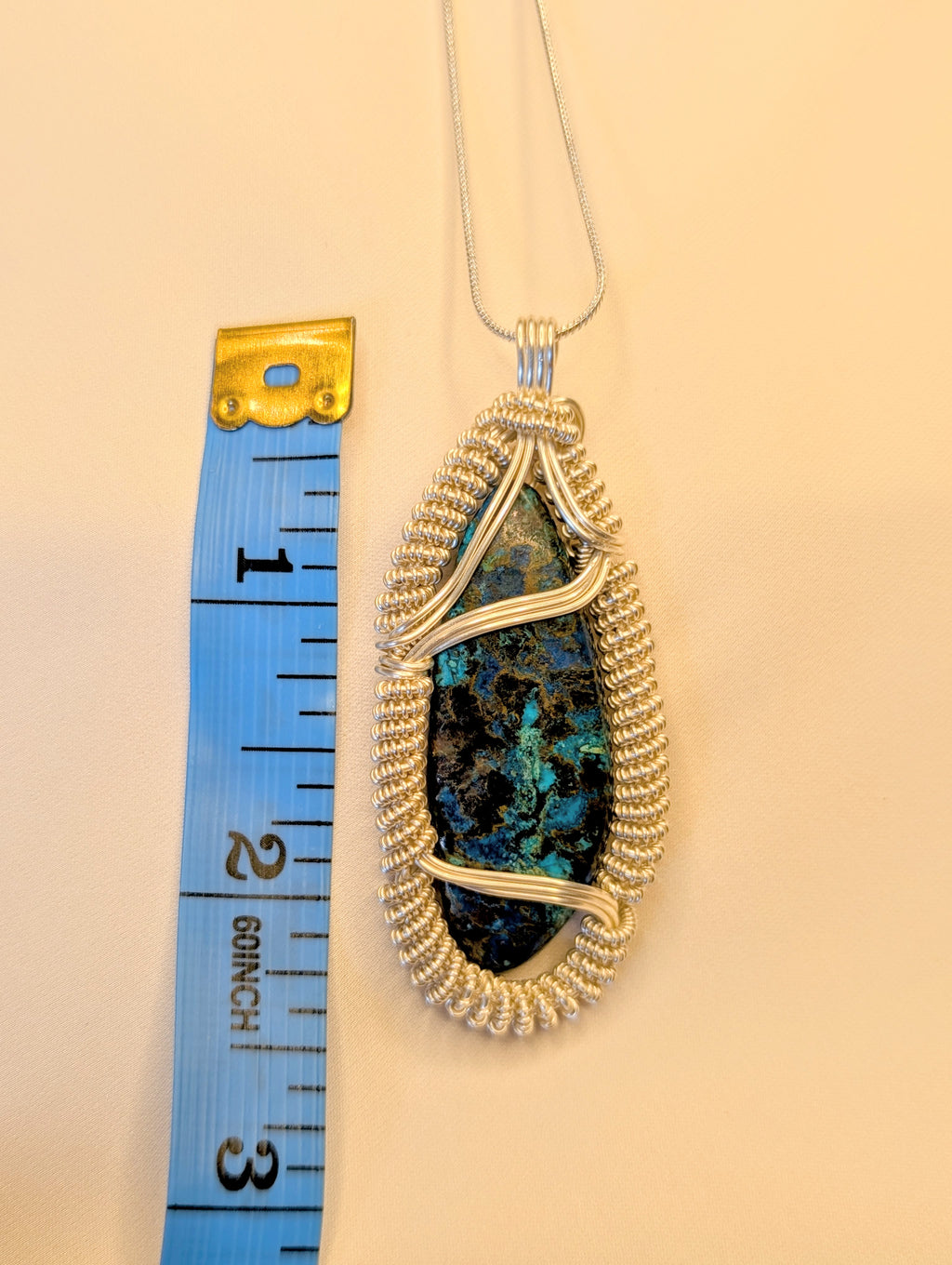 Chrysocolla Pendant
