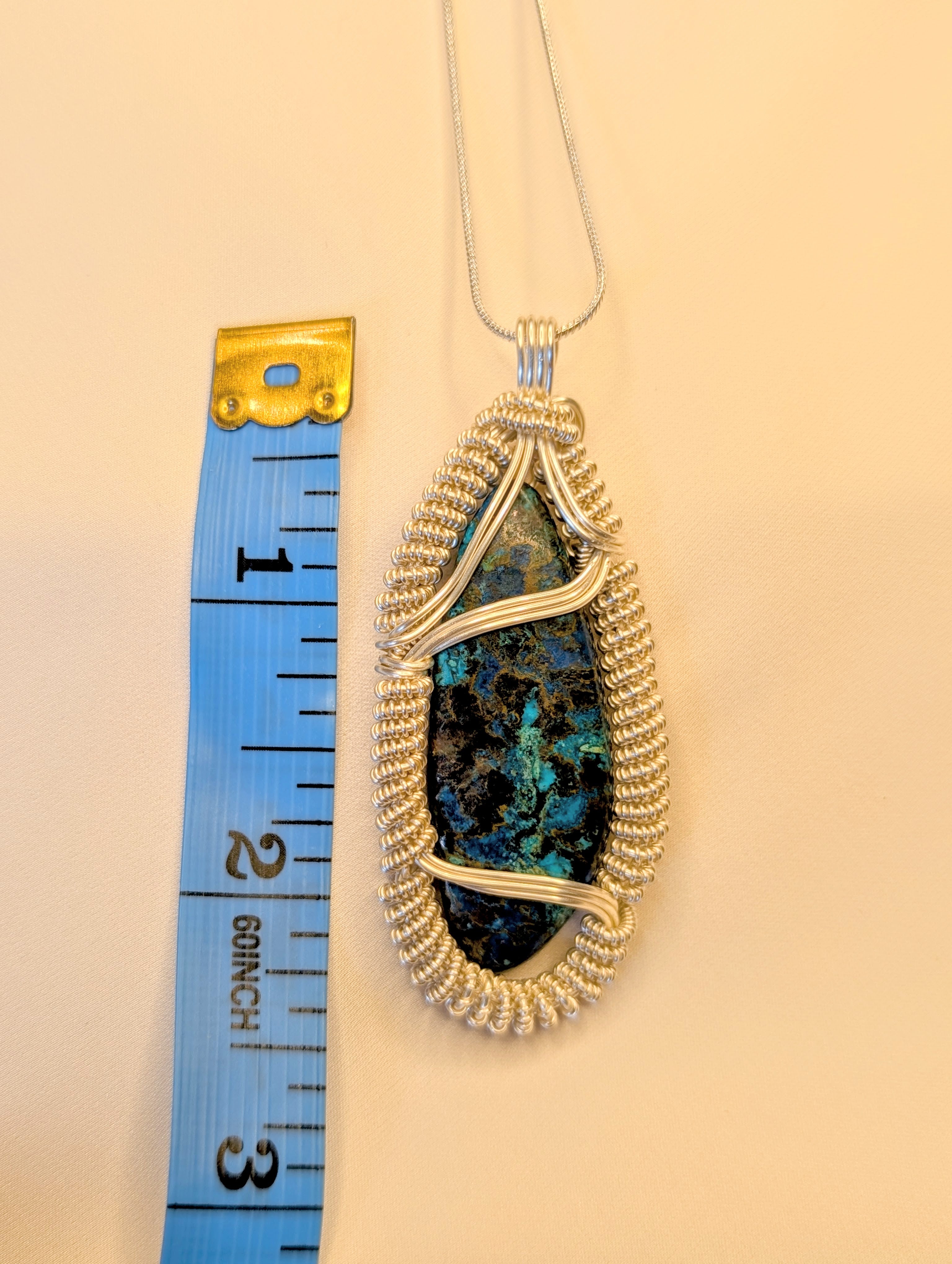 Chrysocolla Pendant