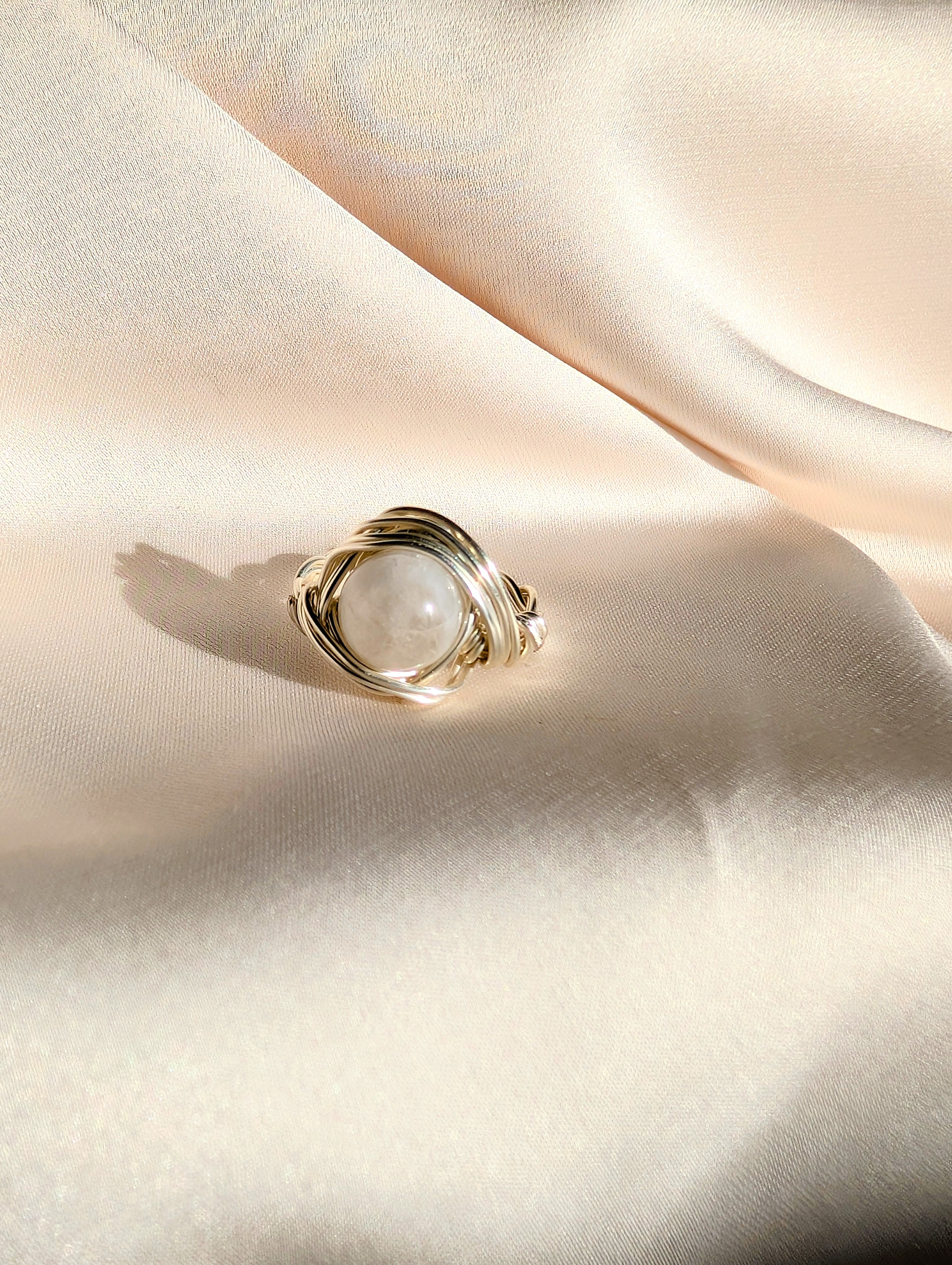 Moonstone Ring