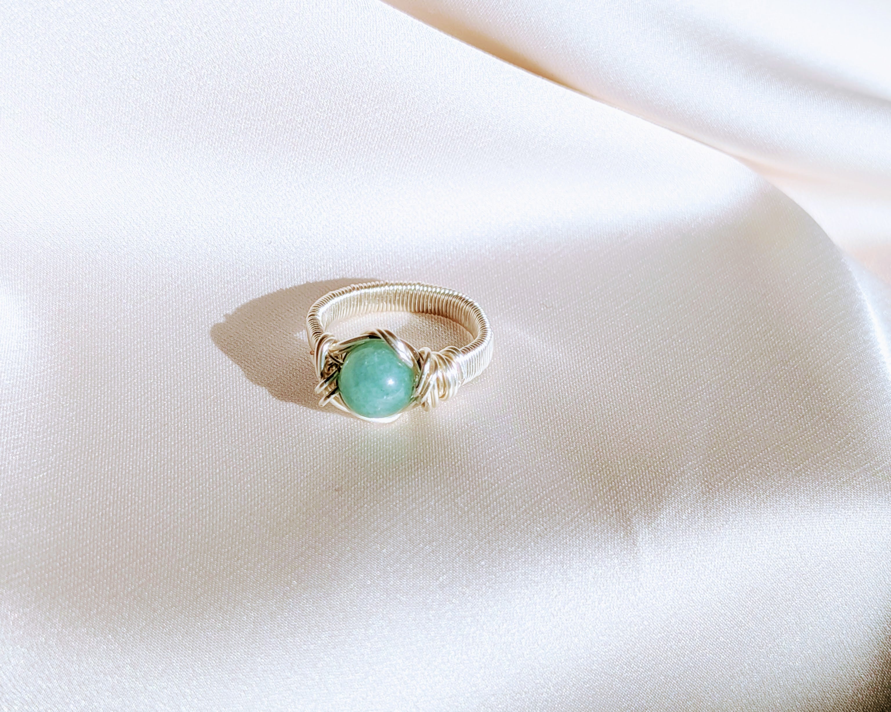 Amazonite Ring