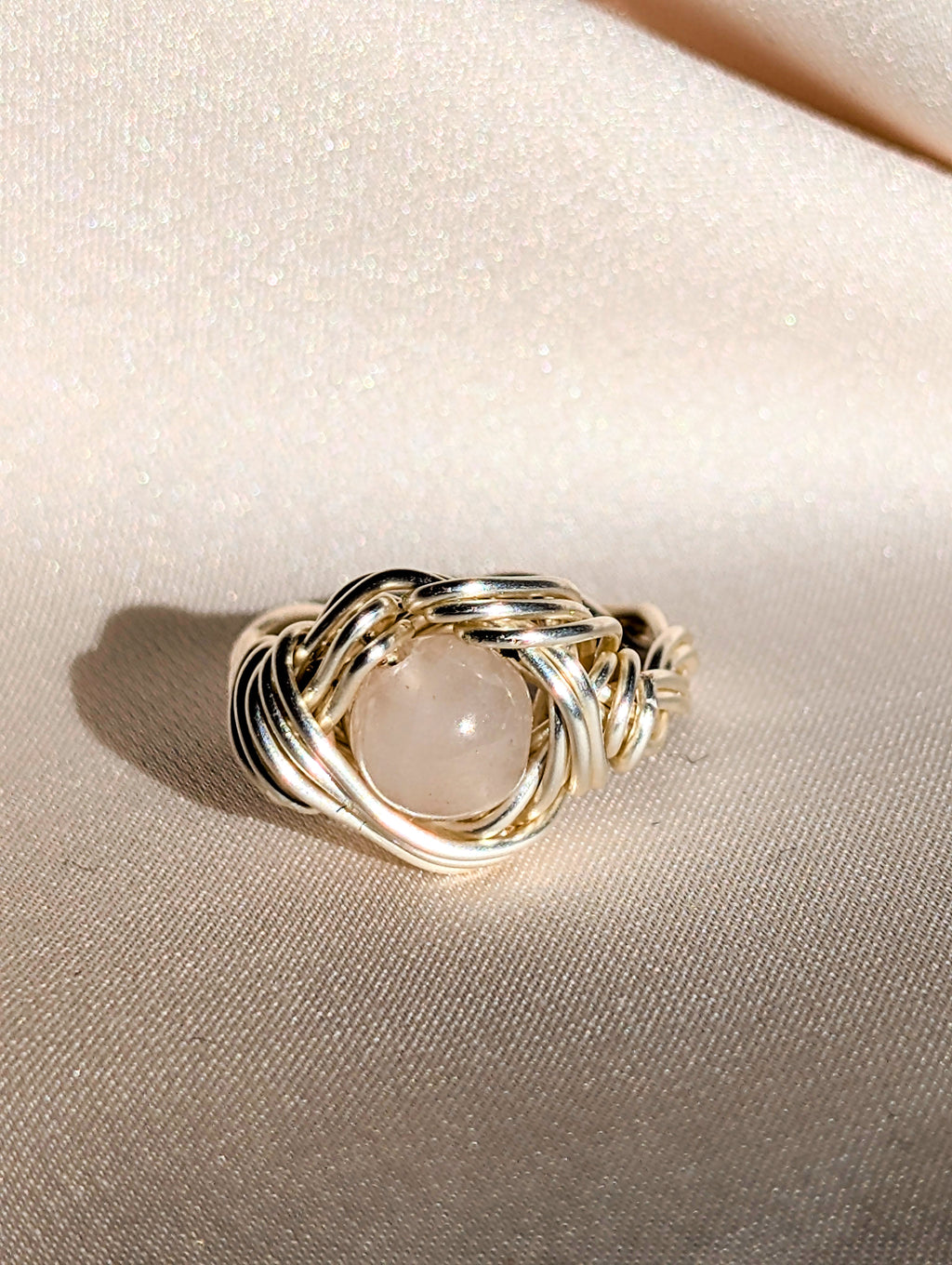 Rose Quartz Ring
