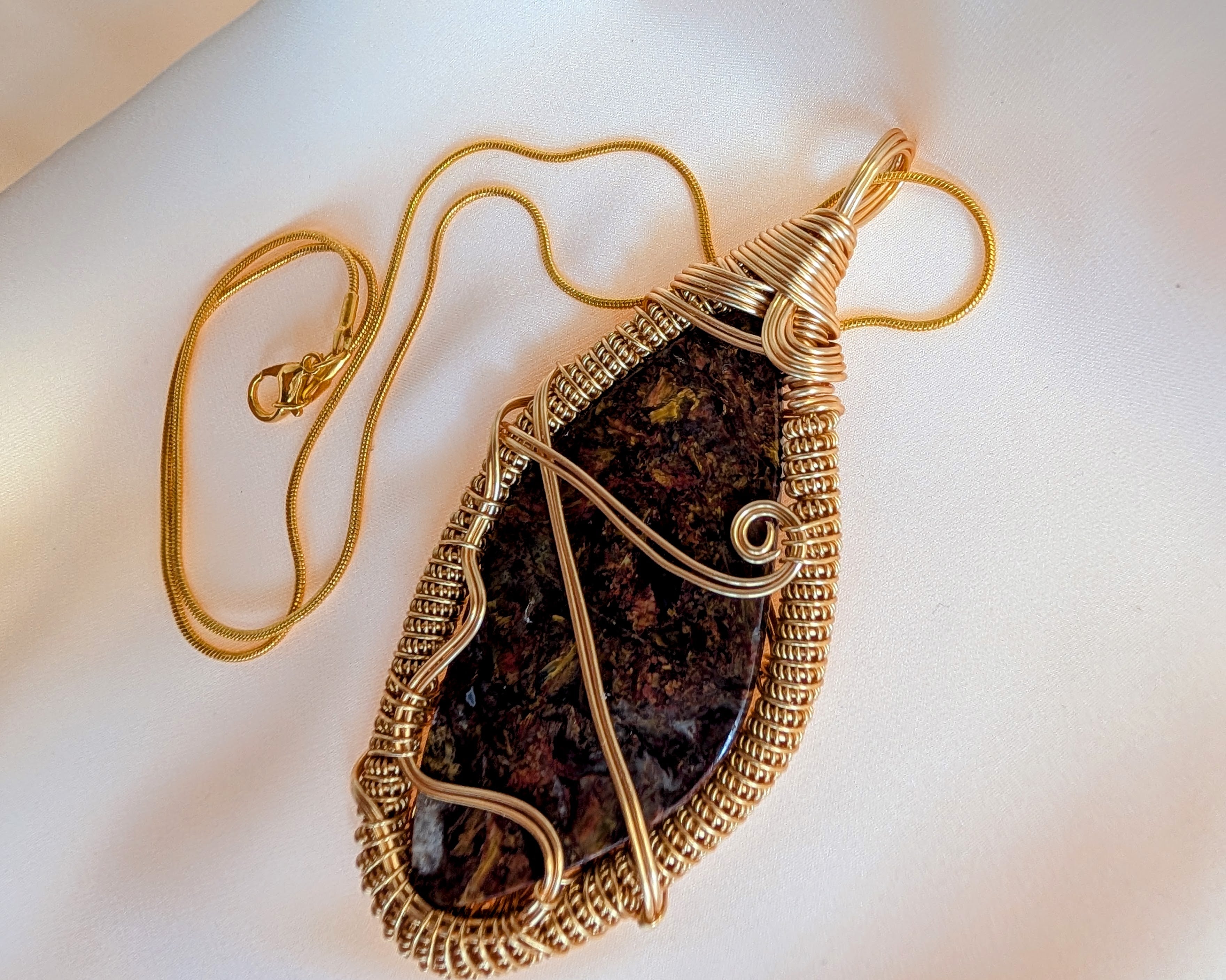 Pietersite Necklace Pendant