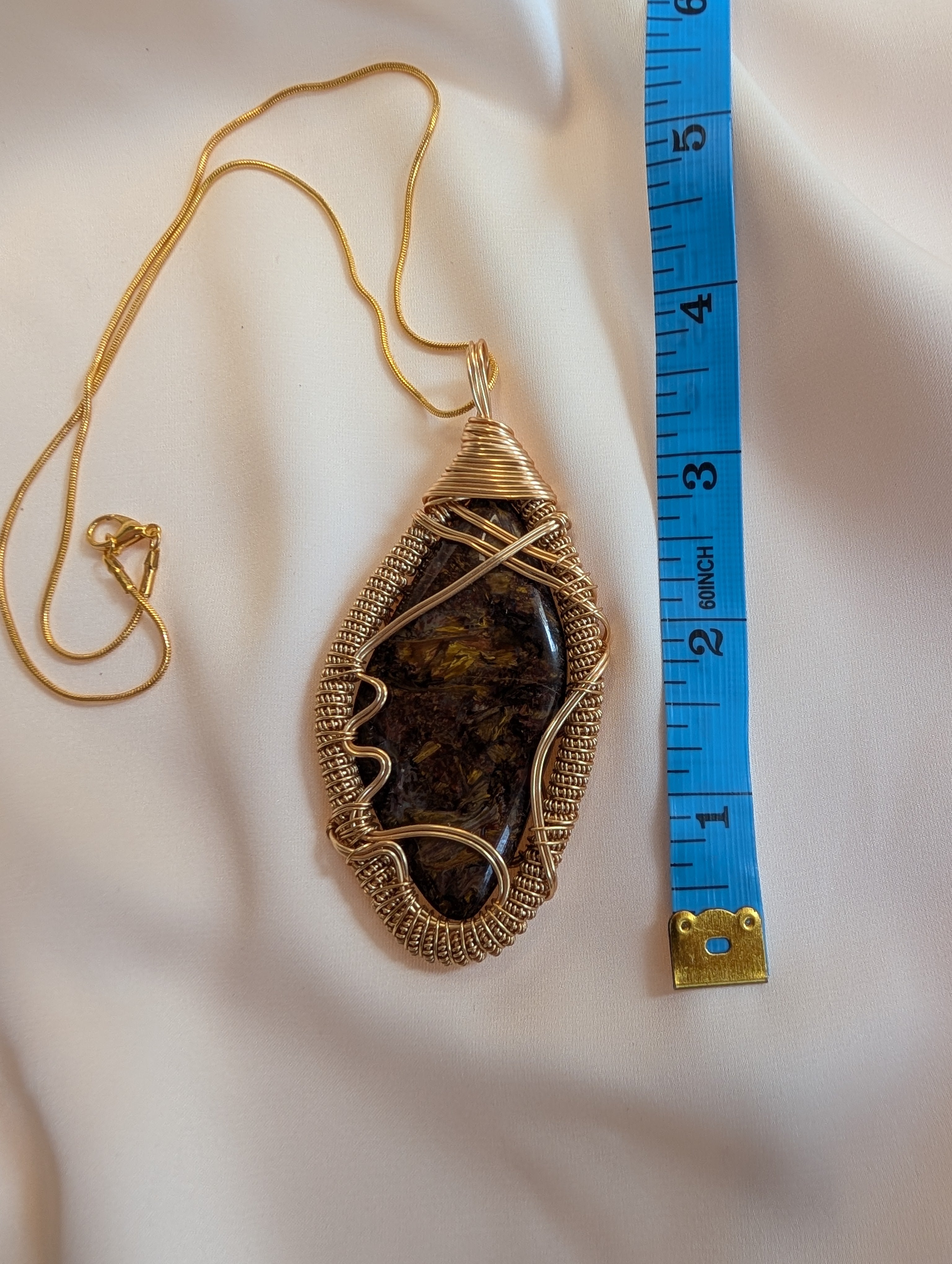 Pietersite Necklace Pendant