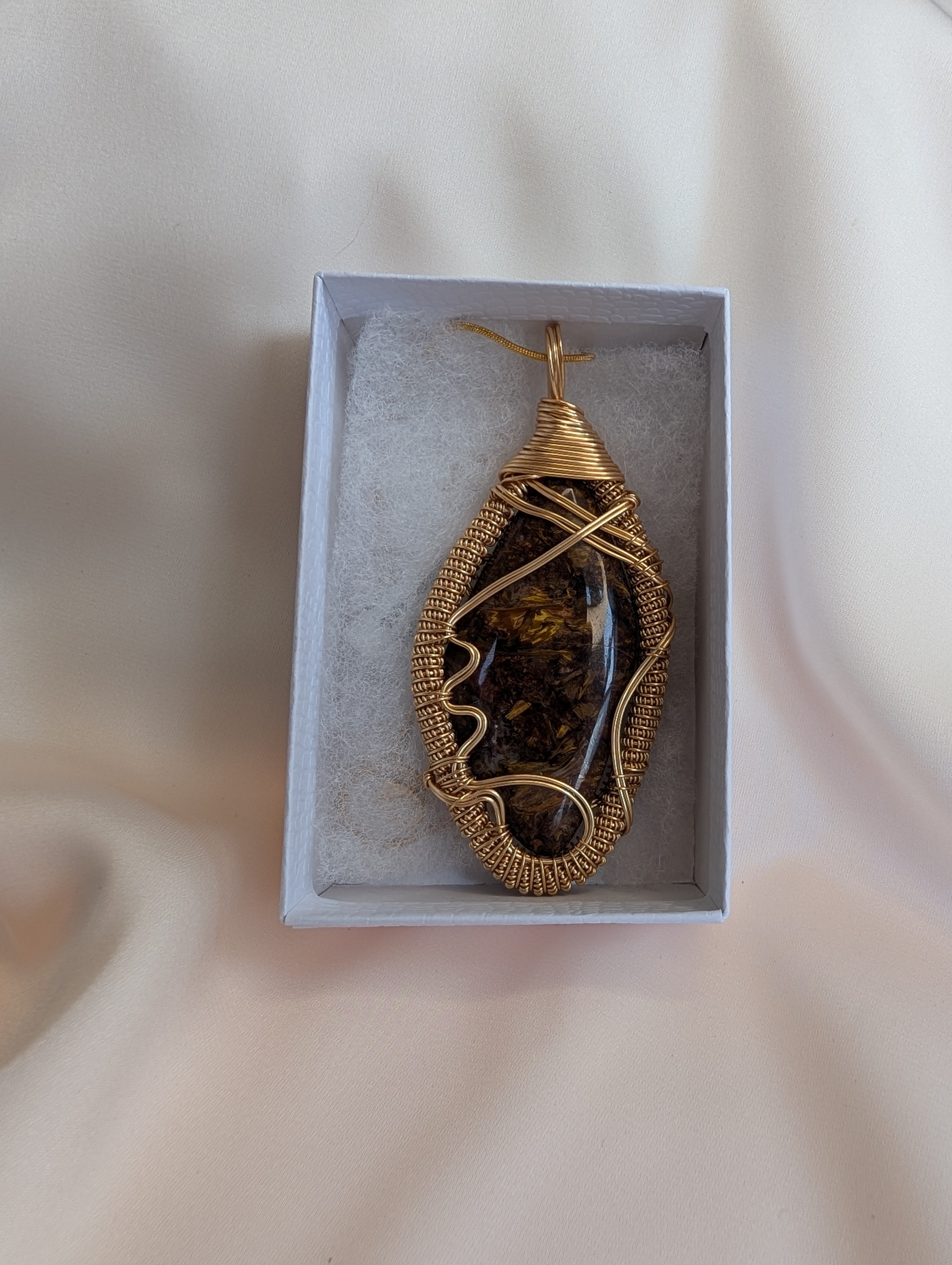 Pietersite Necklace Pendant