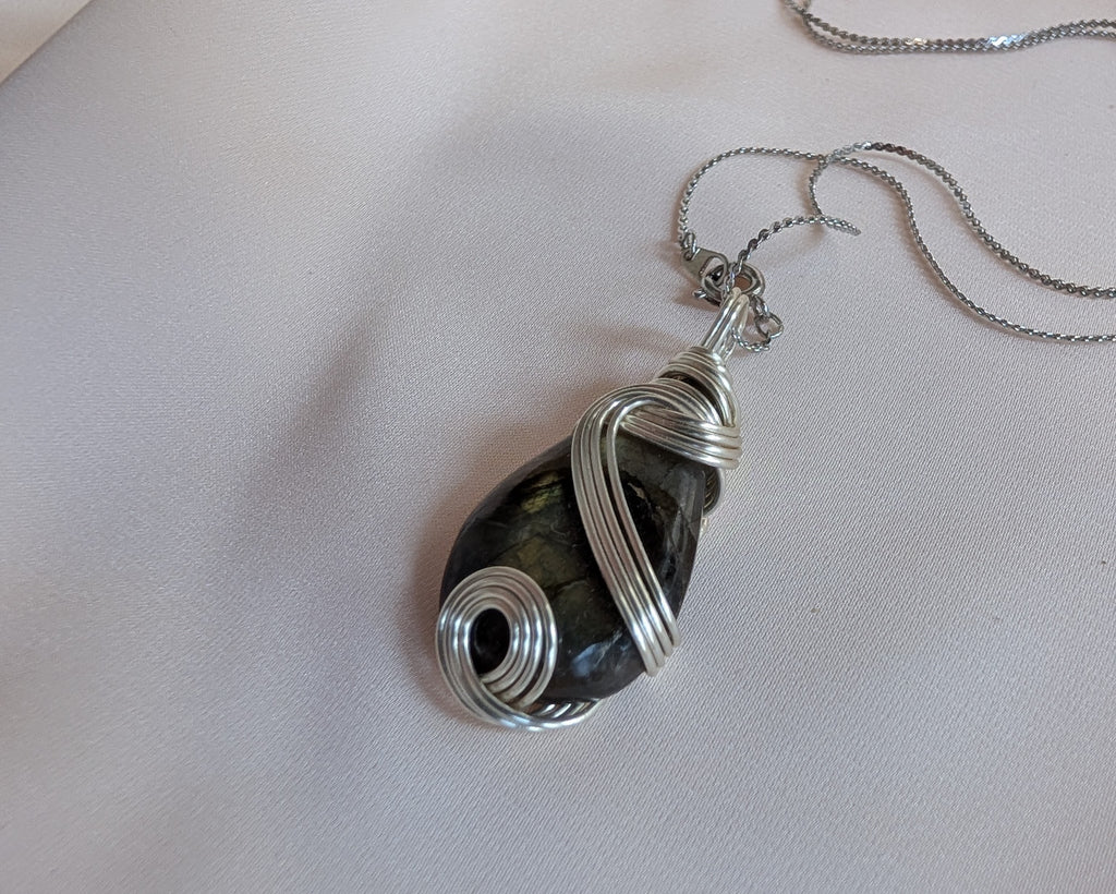 Labradorite Necklace Pendant