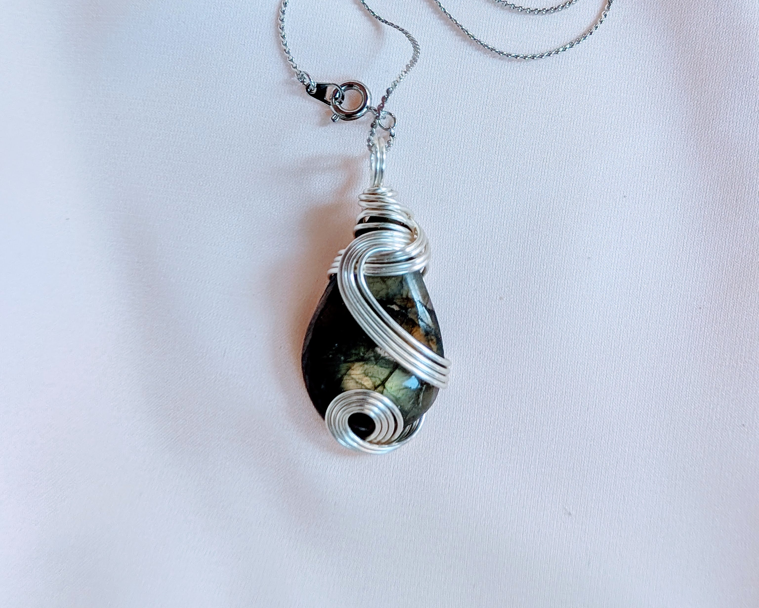 Labradorite Necklace Pendant