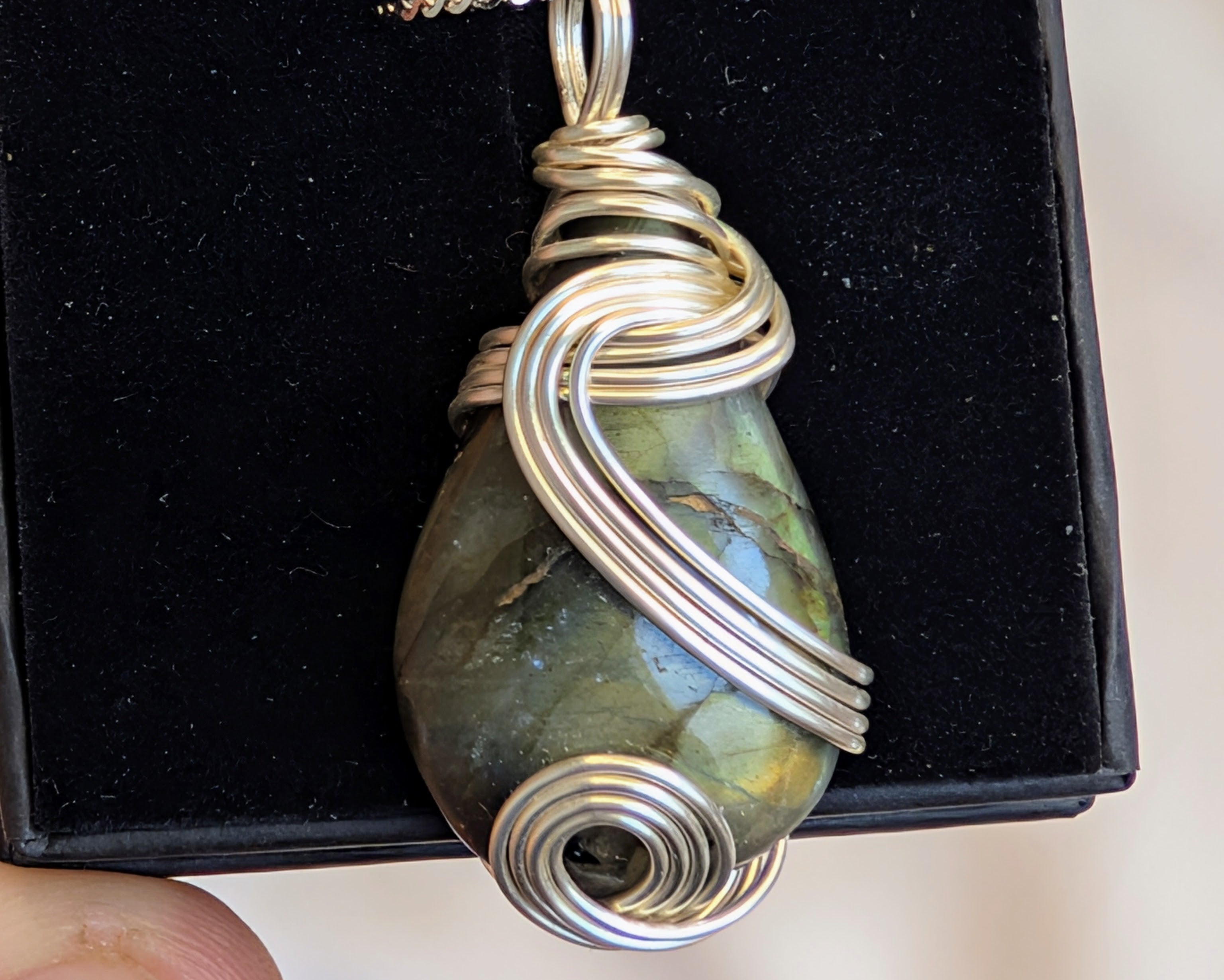 Labradorite Necklace Pendant