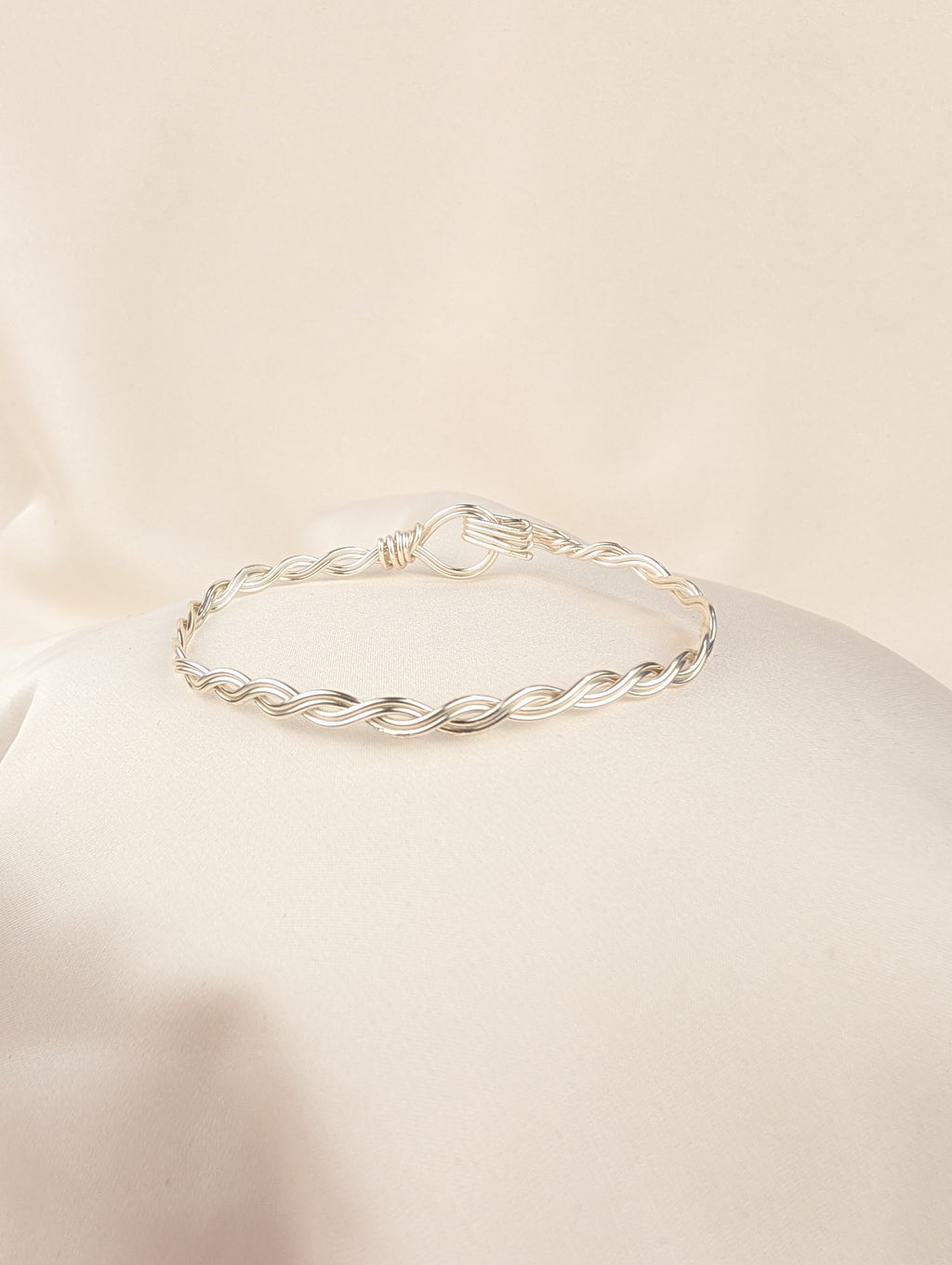 Plated Copper Woven Bracelet