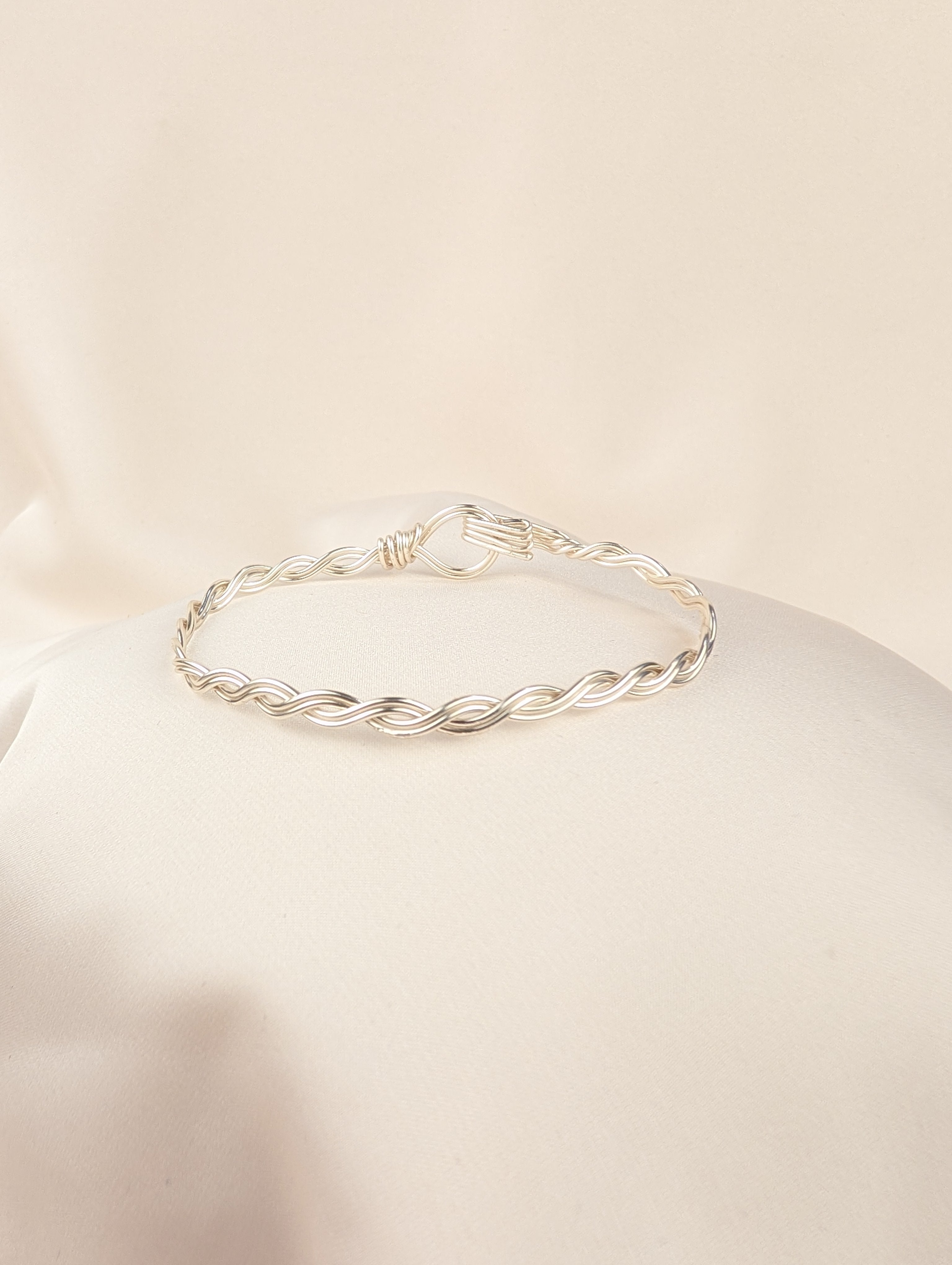 Plated Copper Woven Bracelet