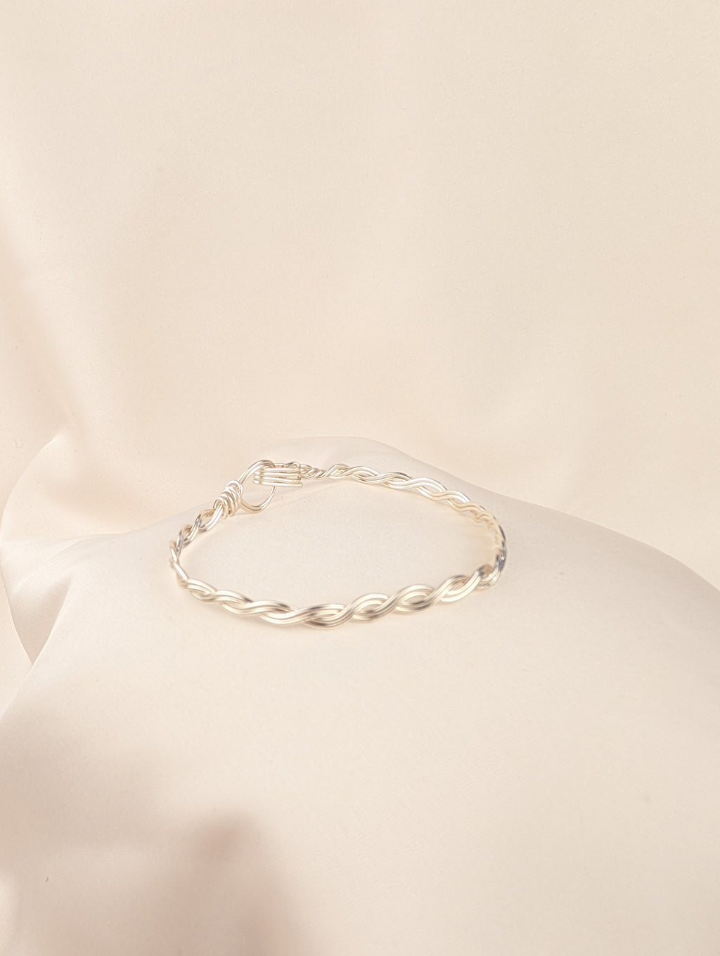 Plated Copper Woven Bracelet