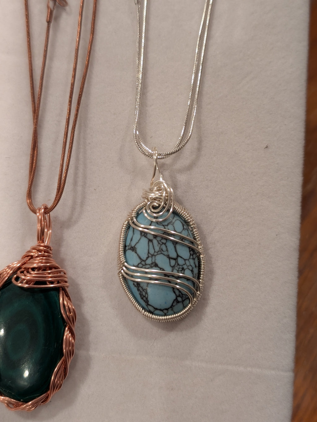 Turquoise Caster Pendant
