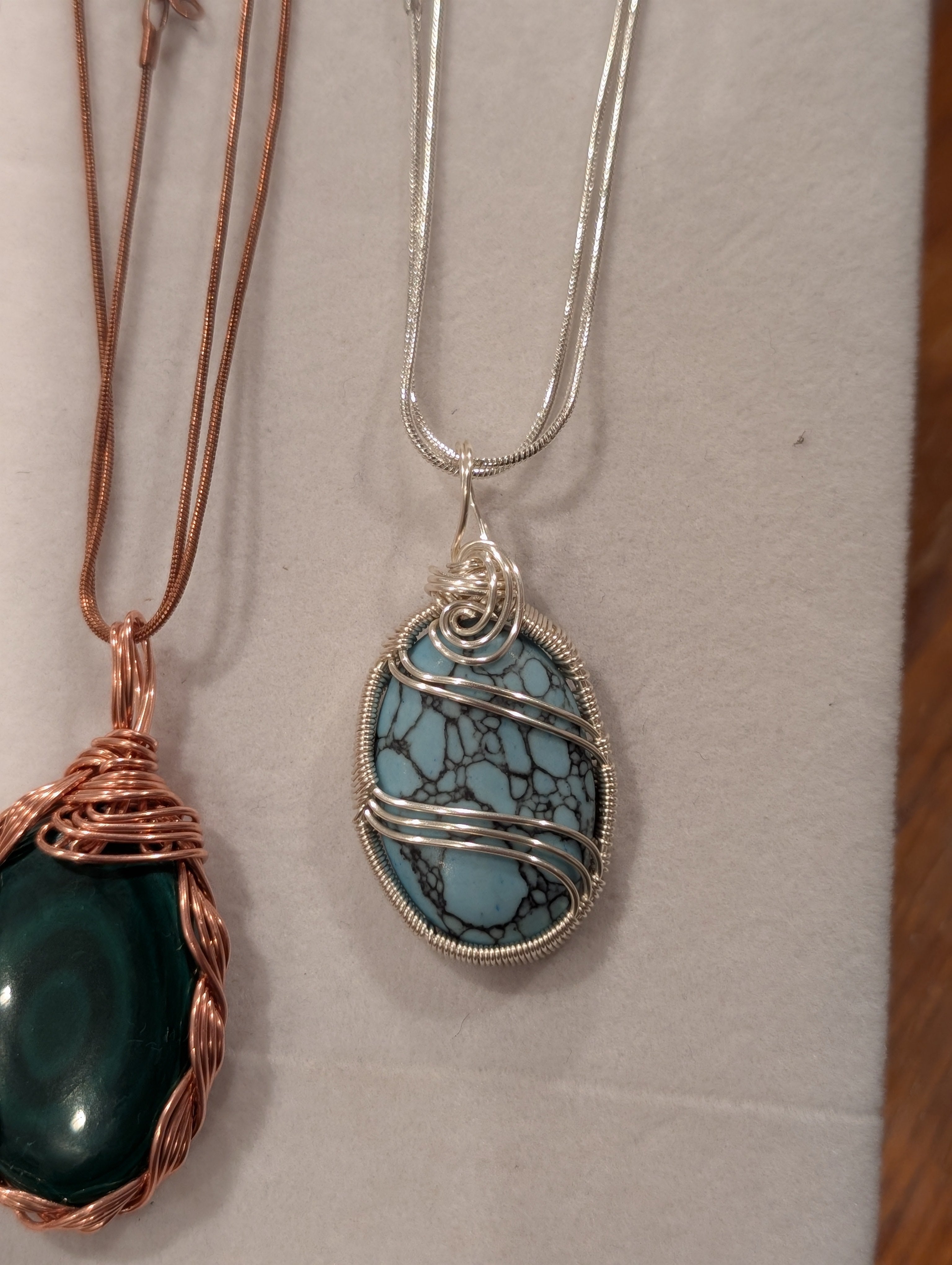 Turquoise Caster Pendant