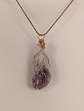 Raw Amethyst Pendant
