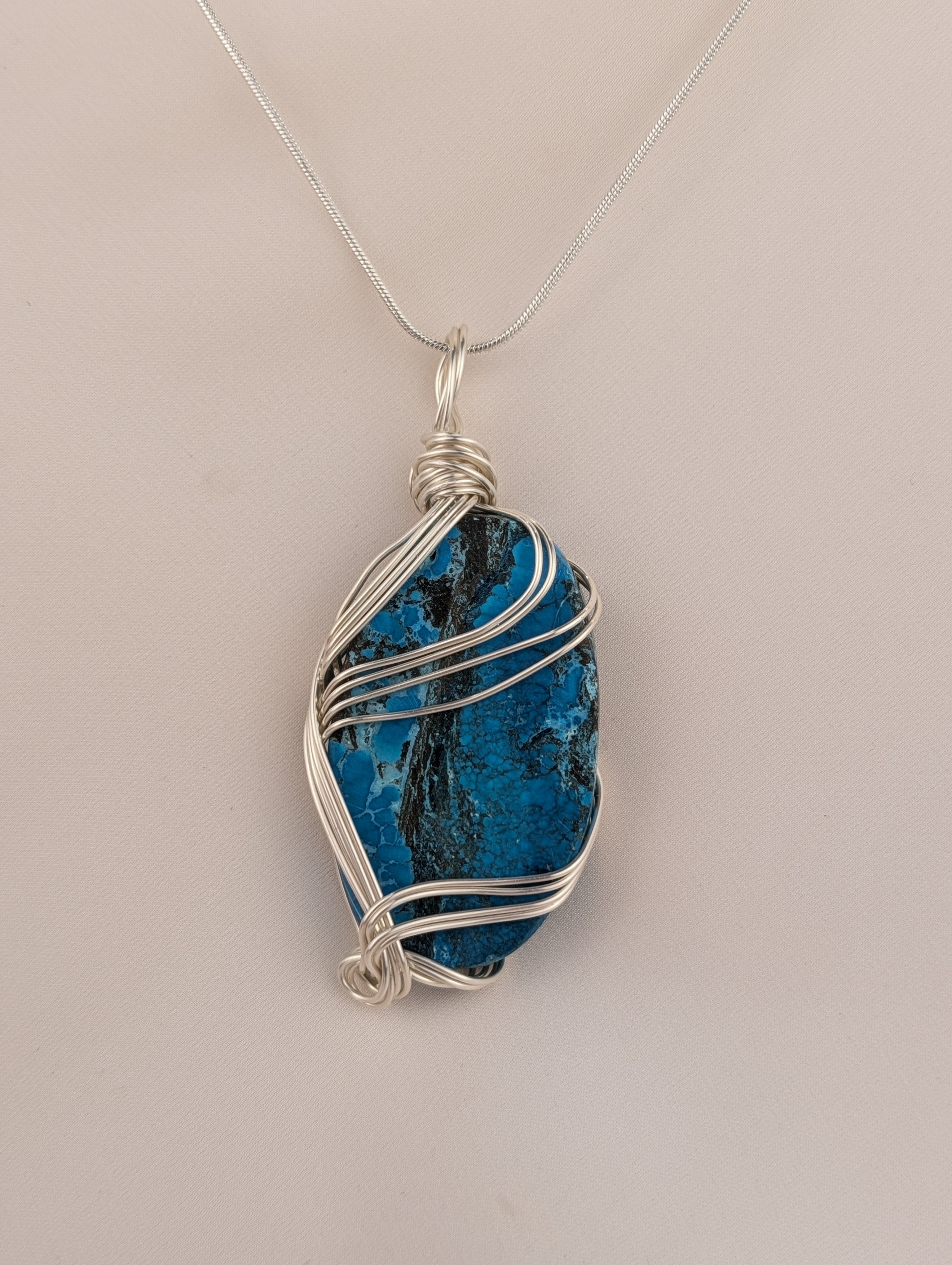 Chrysocolla Pendant
