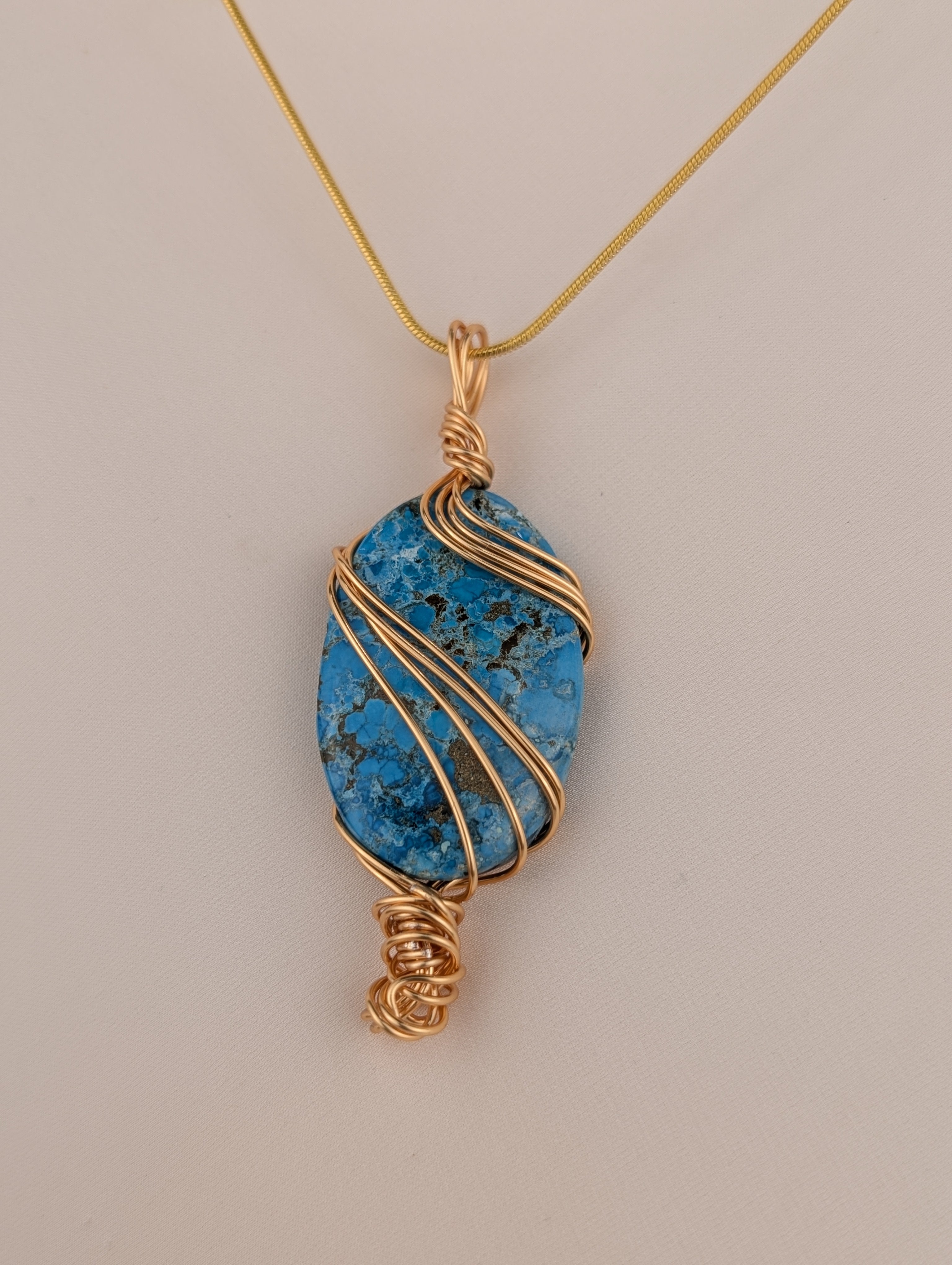 Chrysocolla Pendant