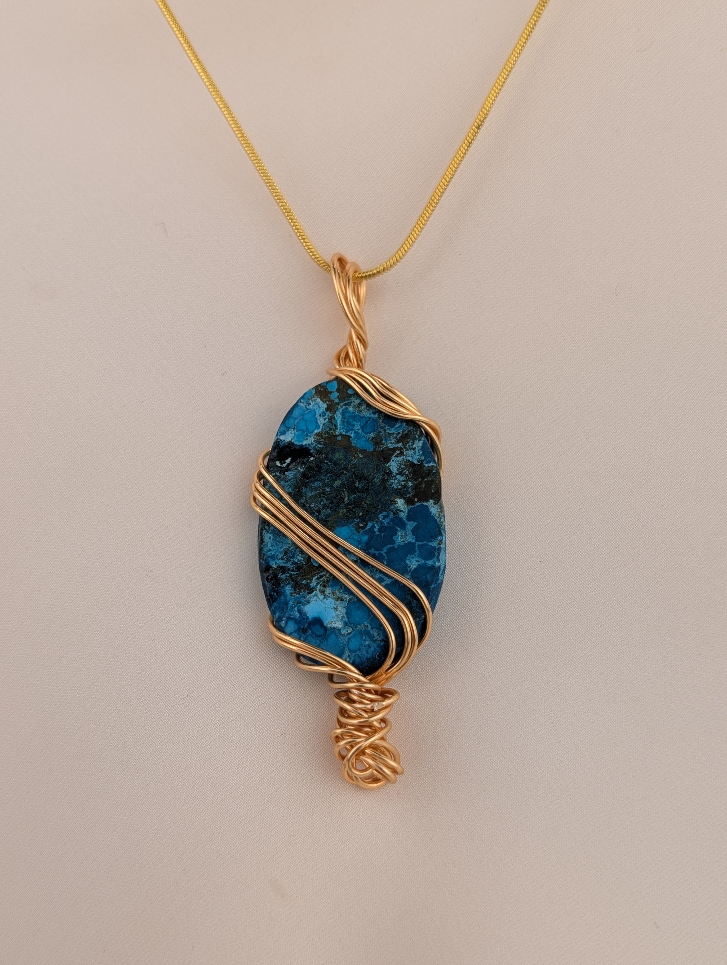 Chrysocolla Pendant