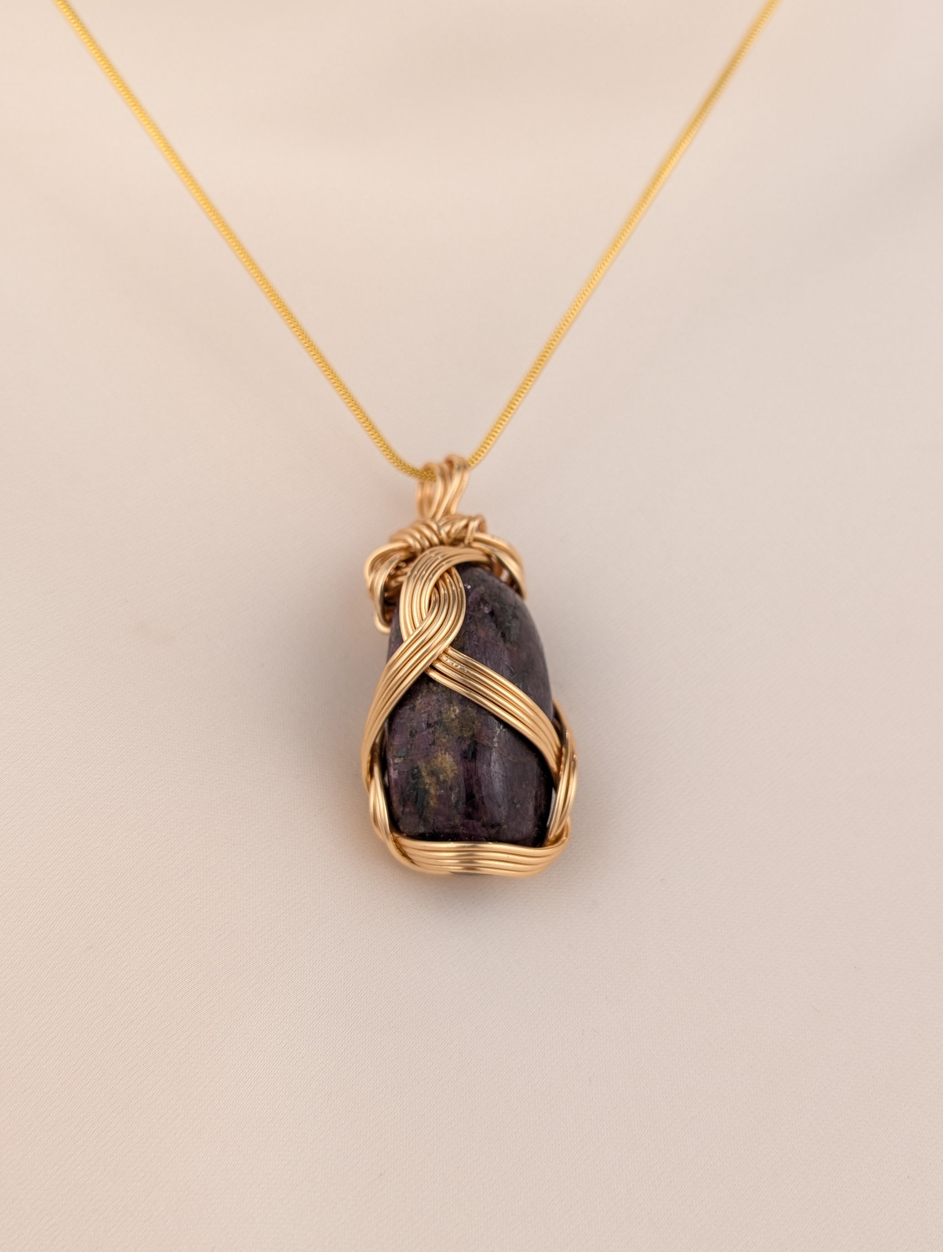 Ruby Pendulum Pendant