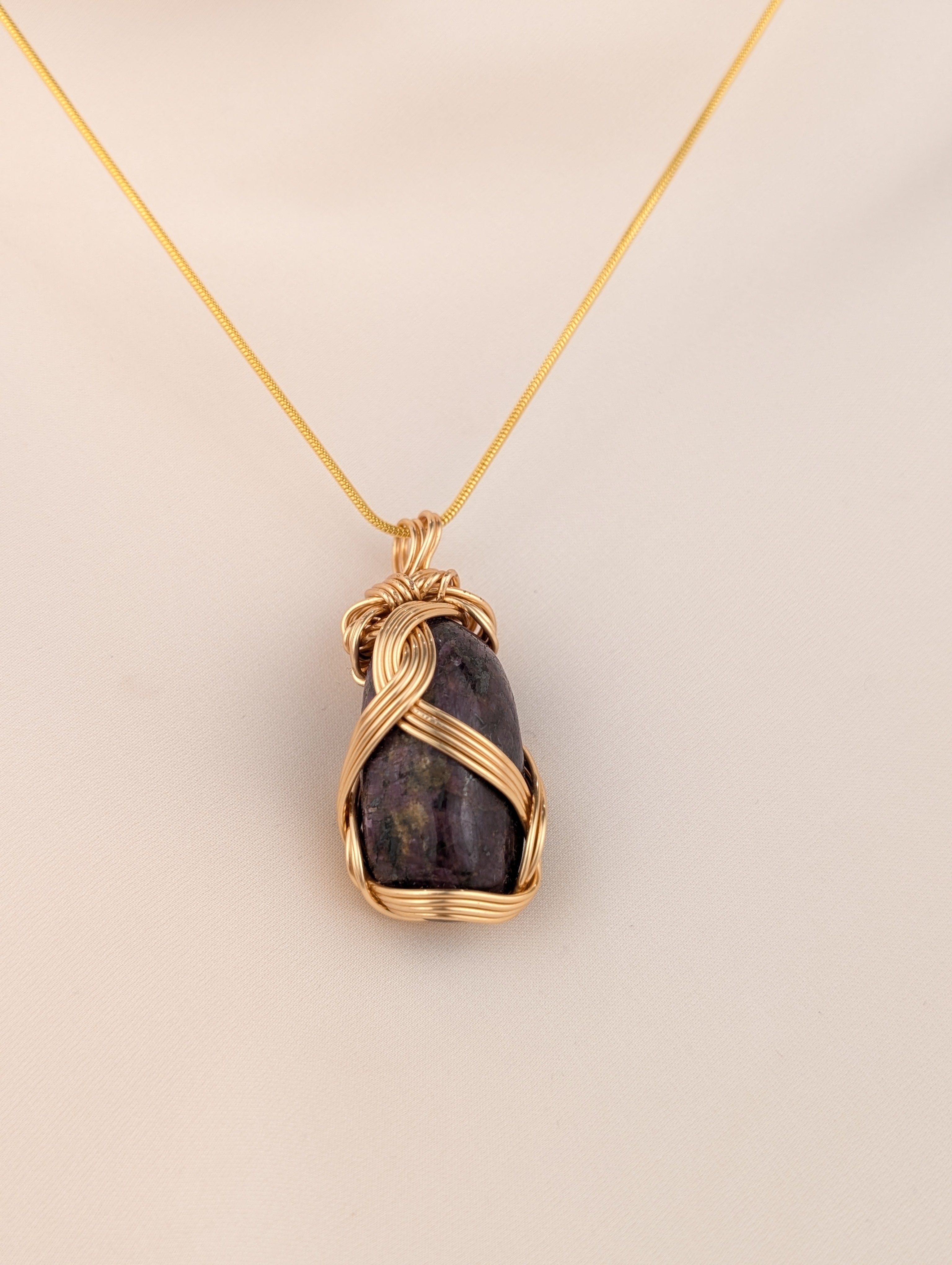 Ruby Pendulum Pendant