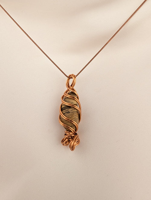 Big Picture Little Jasper Necklace Charm