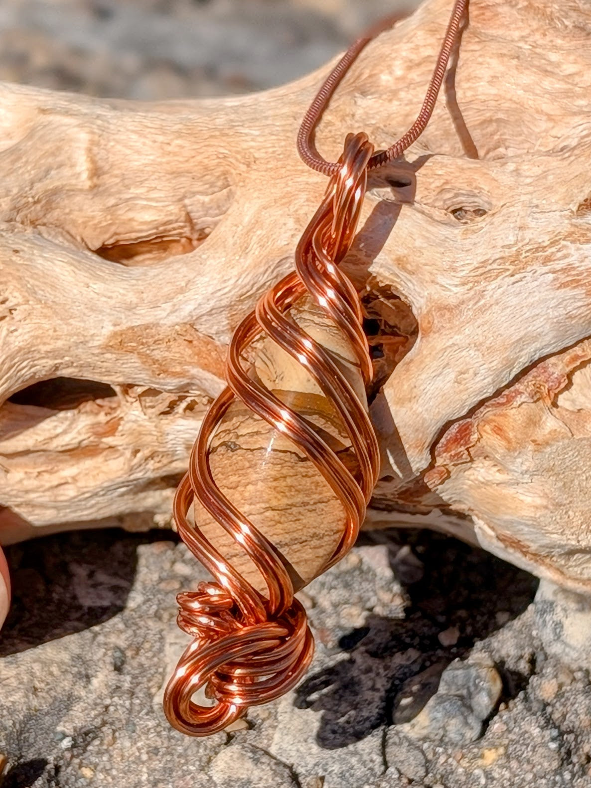 Big Picture Little Jasper Necklace Charm