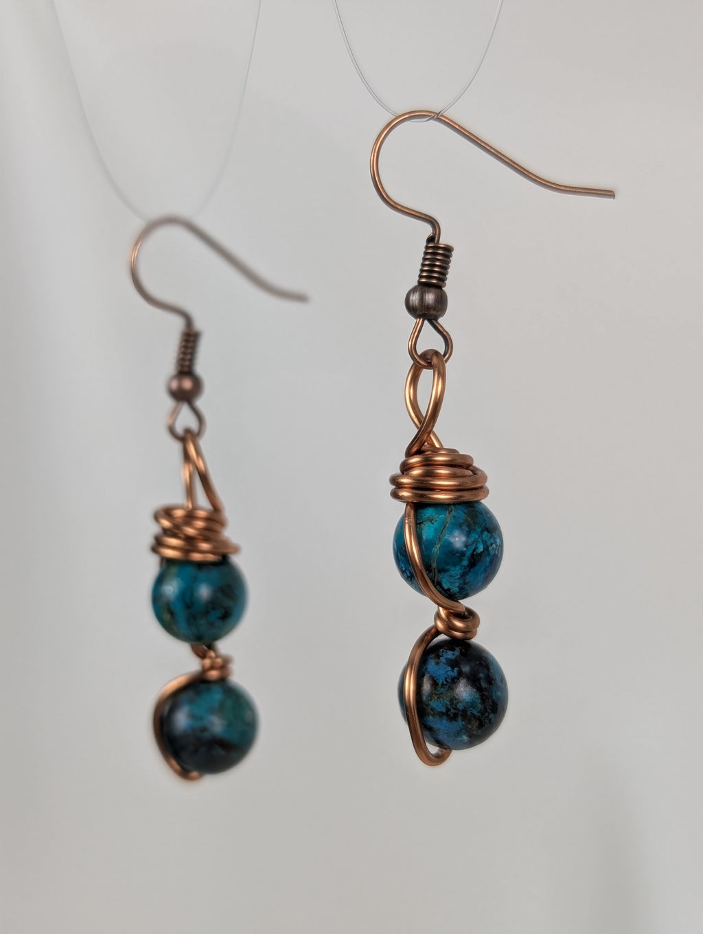Double Dangle Drop Earrings