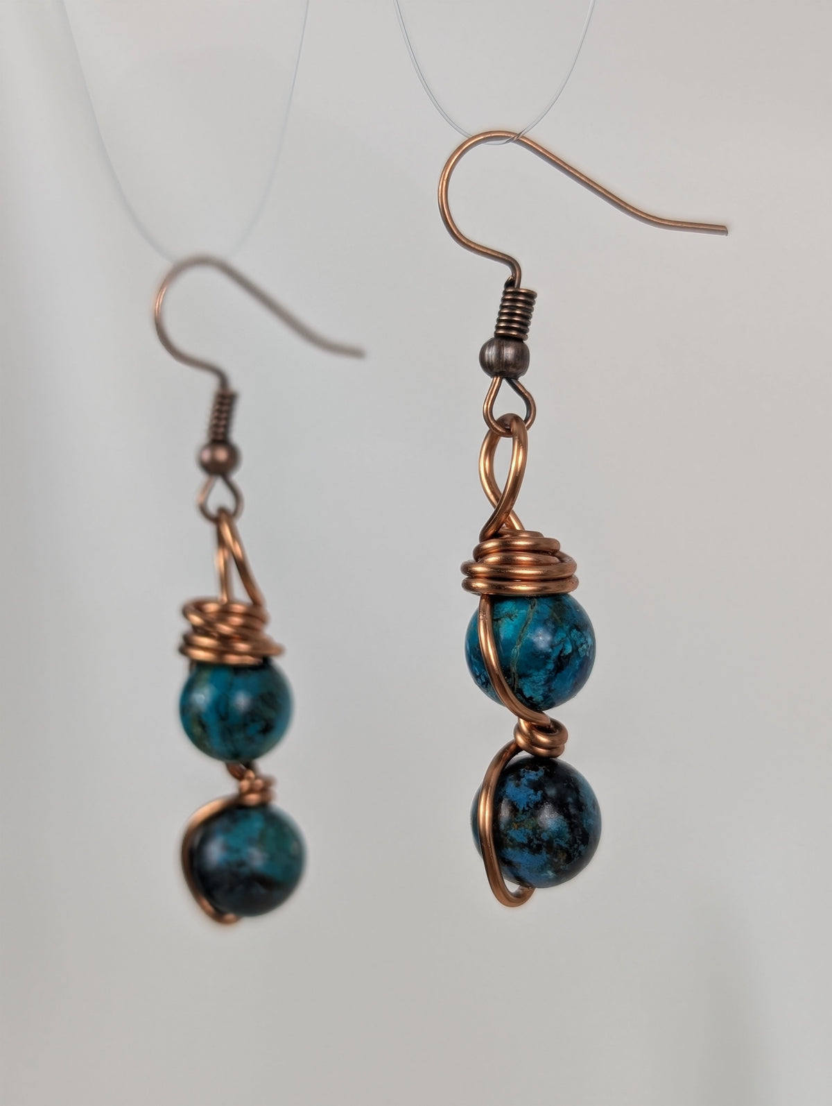 Double Dangle Drop Earrings