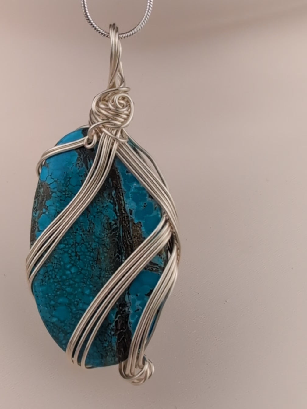 Chrysocolla Pendant