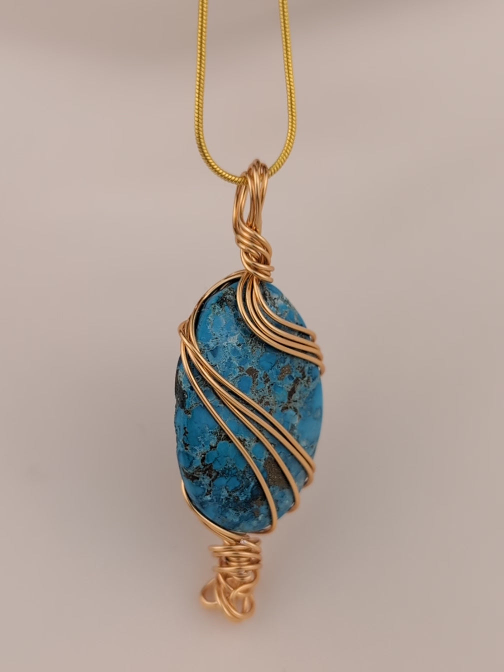 Chrysocolla Pendant