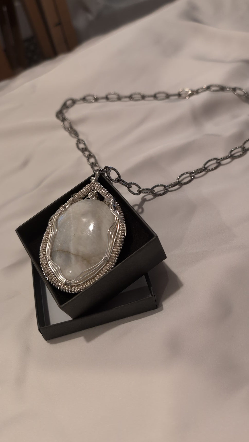 Moonstone Statement Pendant