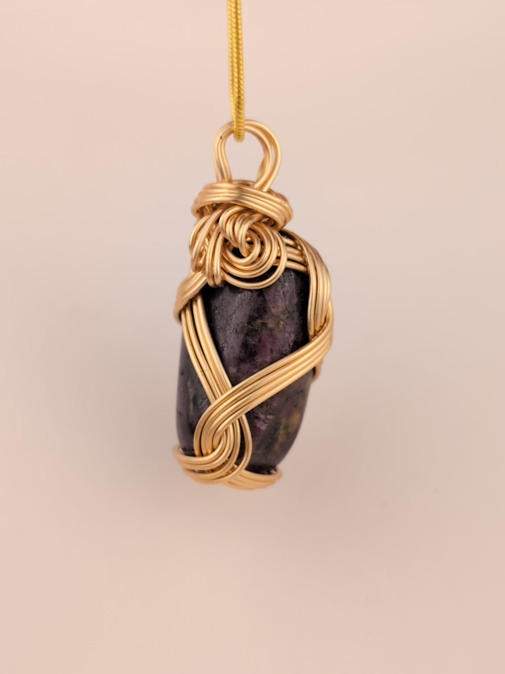 Ruby Pendulum Pendant