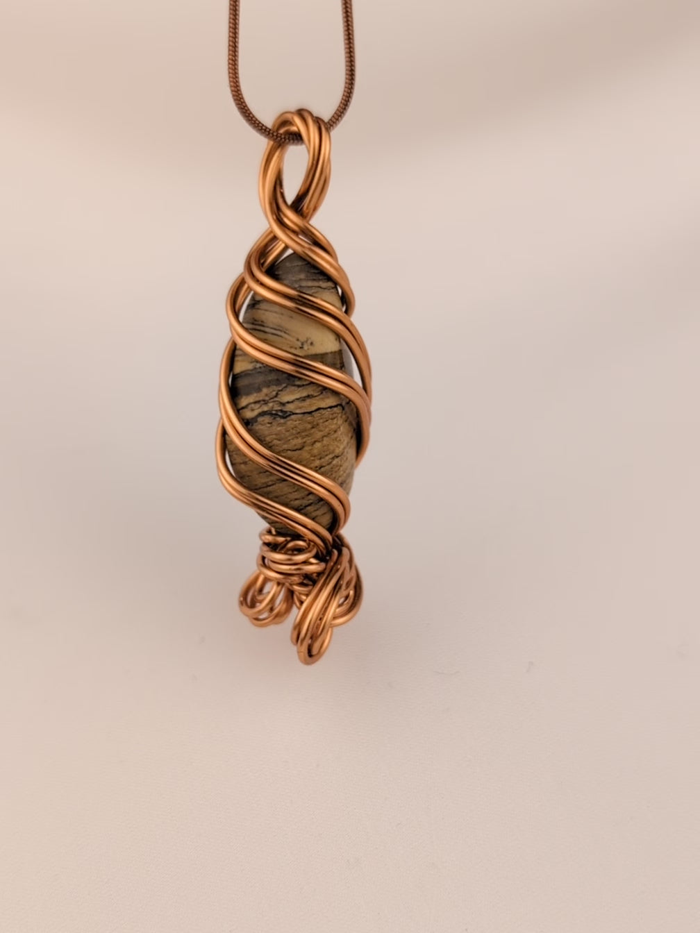 Big Picture Little Jasper Necklace Charm