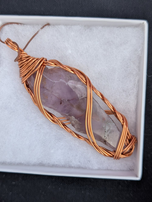 Amethyst Slab Pendant