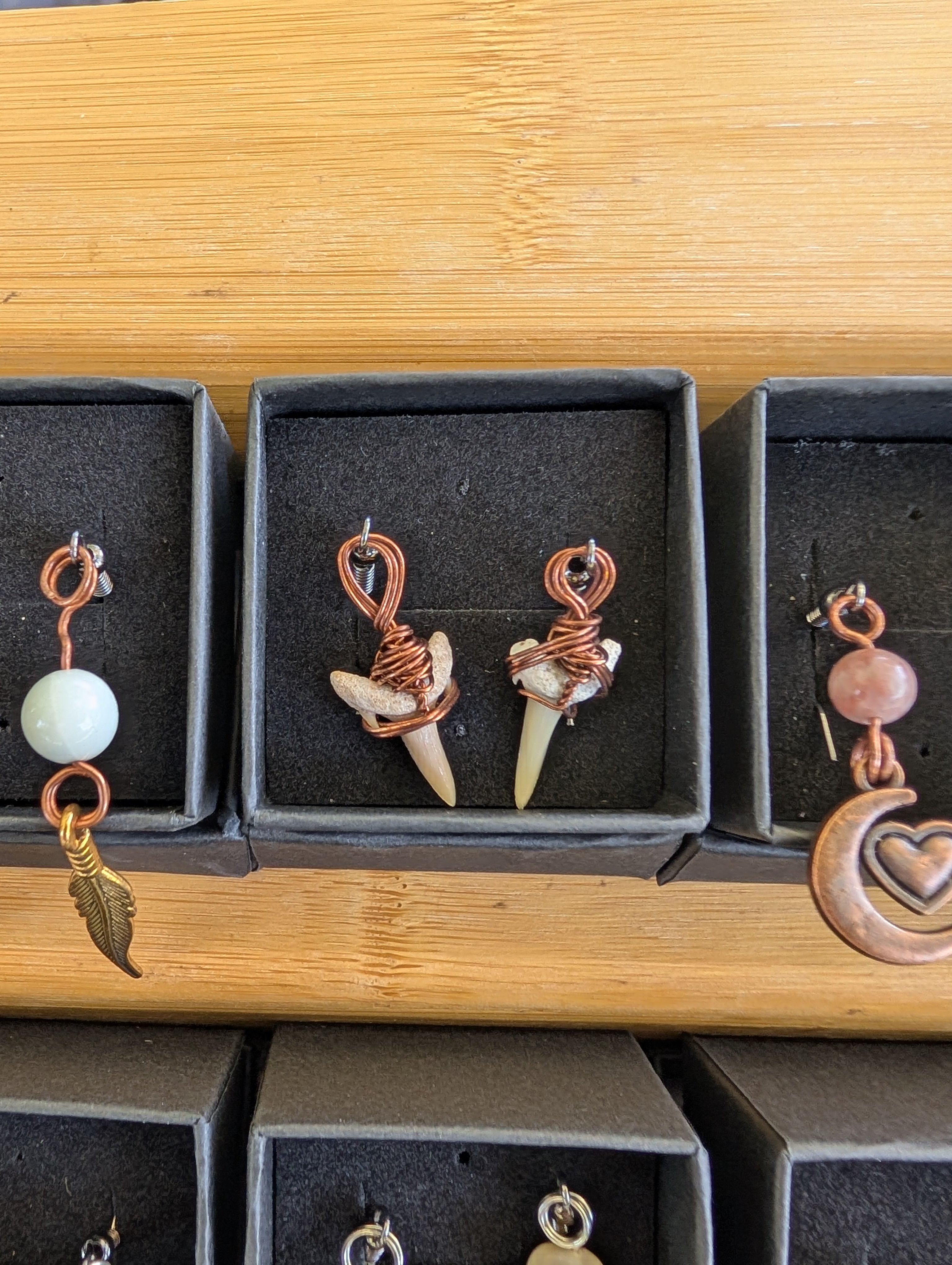 Shark Tooth Earrings