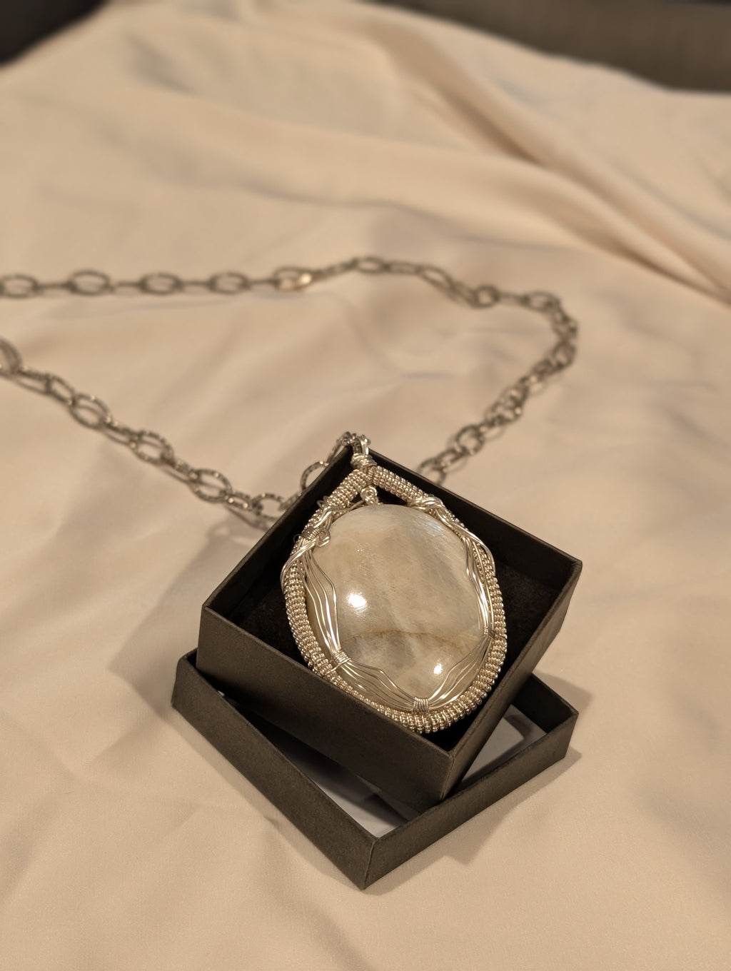 Moonstone Statement Pendant
