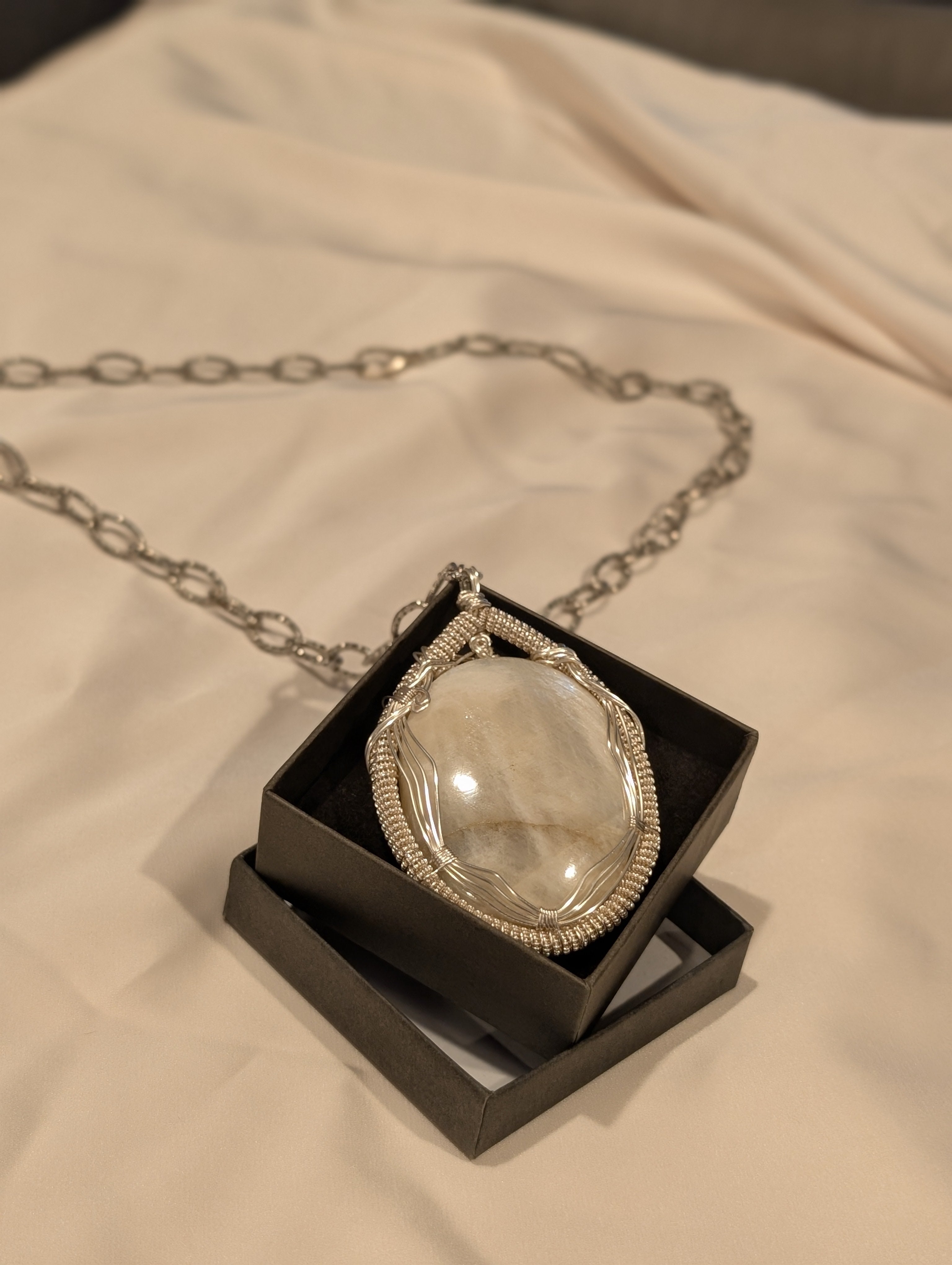 Moonstone Statement Pendant
